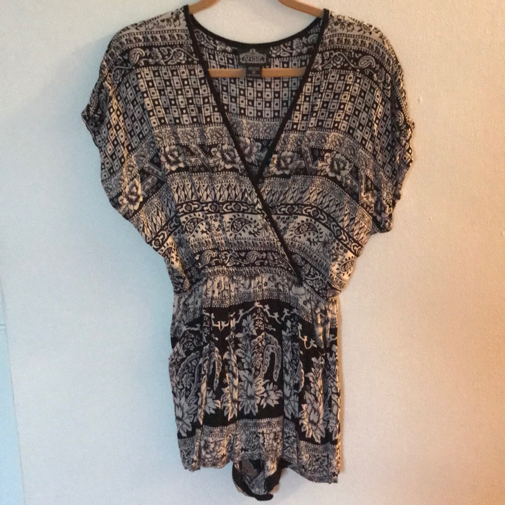 Patterned Romper - BRAND NEW